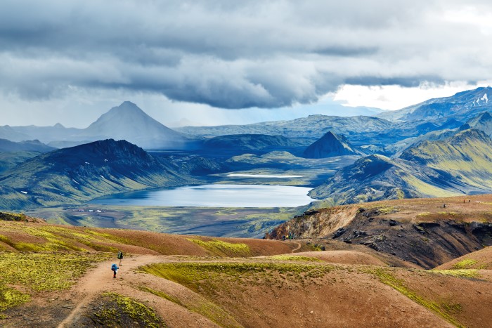 Landmannalaugar hiking