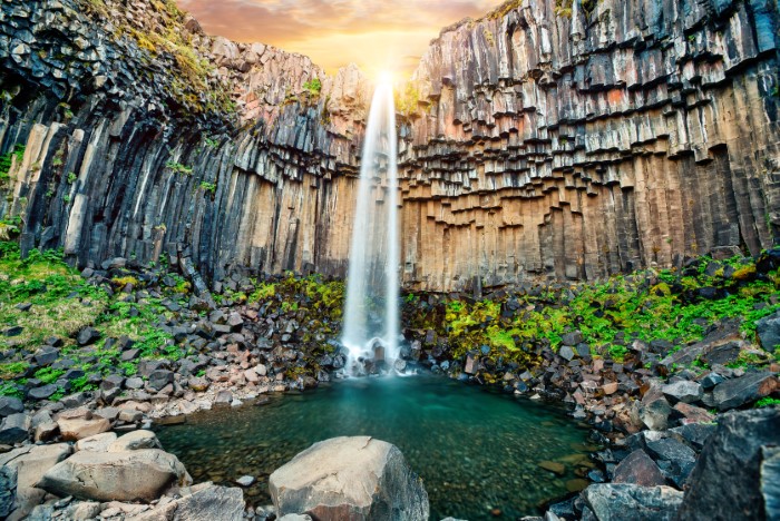 Skaftafell Svartifoss Skaftafell Svartifoss