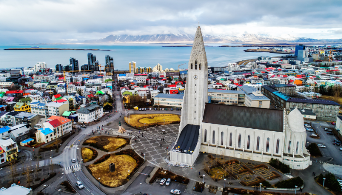 Hallgrímskirkja Church in Reykjavík