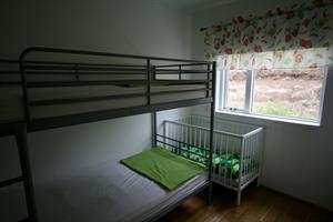 Bedroom with a bunk bed