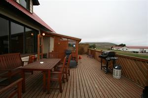 Spacious veranda 