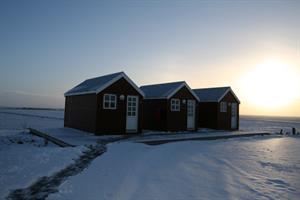 Tveggja manna herbergi með baði í sérhúsi