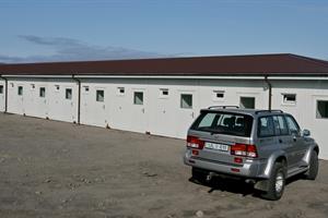 Tveggja manna herbergi með baði