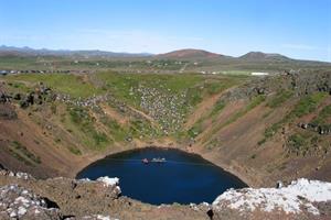 Kerið explosion crater