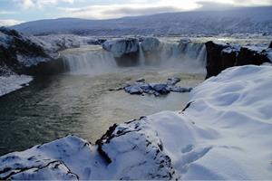 Goðafoss Waterfall, North Iceland