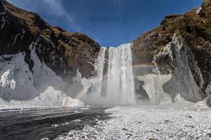 Skógafoss Waterfall, South Iceland