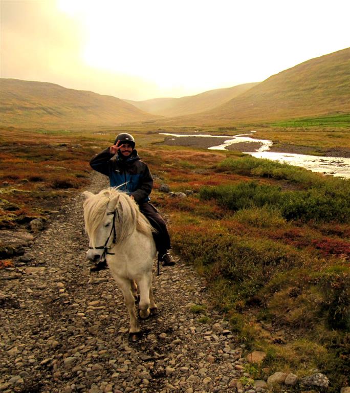 Horseback riding tour in Iceland