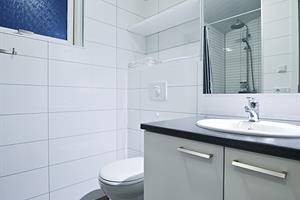 Bathroom of a larger sized cottage
