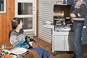 BBQ and dining on the veranda
