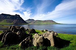 Stórkostlegt útsýni yfir firði og fjöll