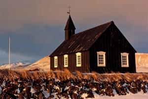 Church at Búðir, Snæfellsnes Peninsula