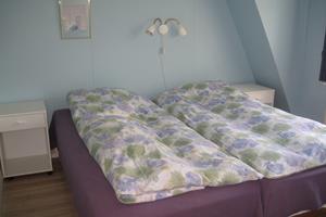 Bedroom of the four person apartment