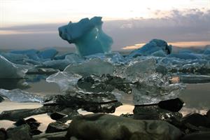Magnificent ice sculptures