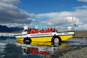 Boat tour on Jökulsárlón Glacier Lagoon