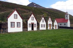 Laufás - Folk Museum in an old turf farm