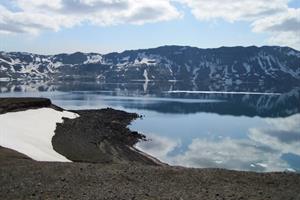 Lake Öskjuvatn in Askja Caldera